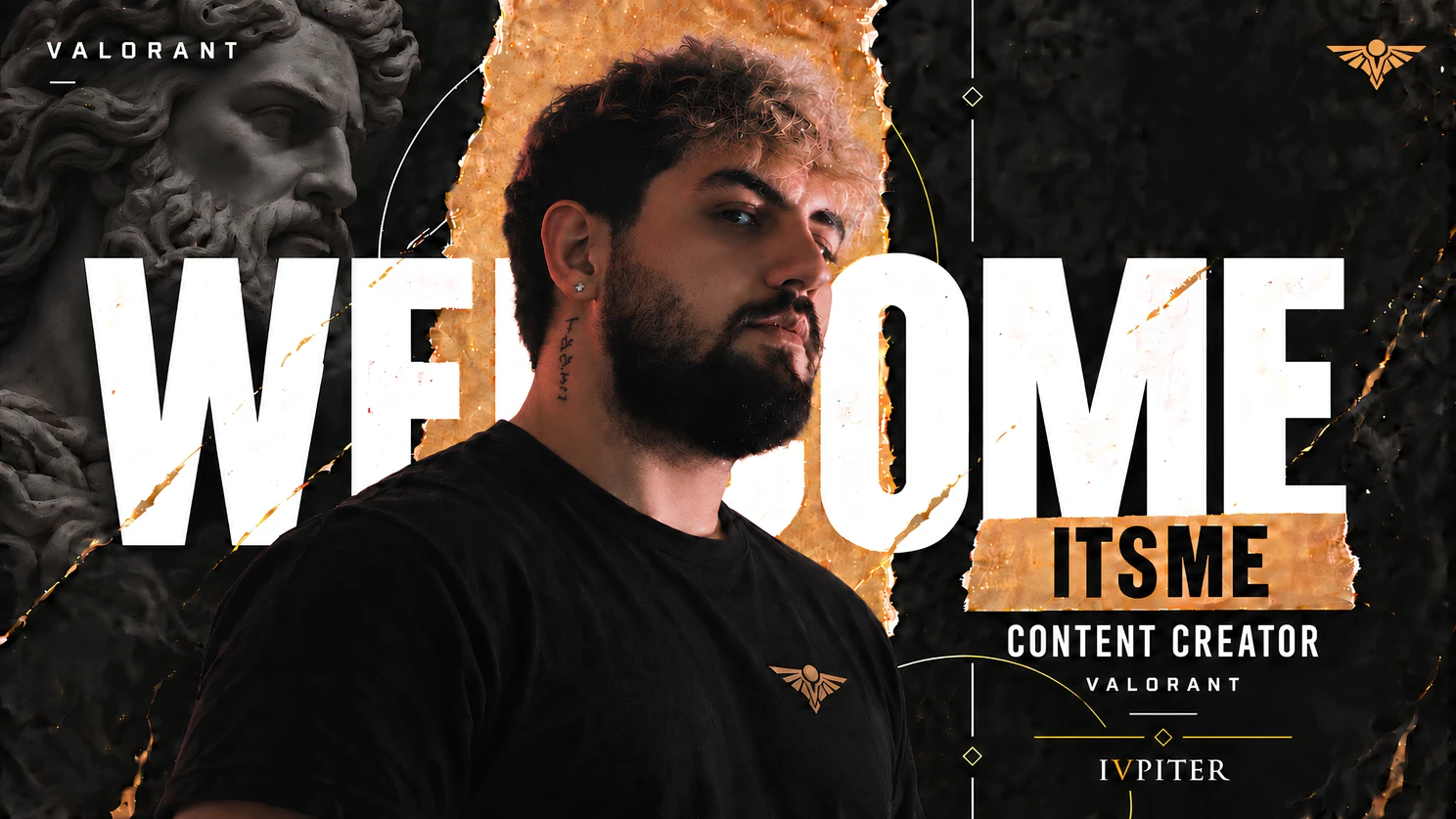 ITSME, content creator di VALORANT, entra in IVPITER